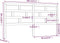 vidaXL - Hoofdbord - 186x4x100 - cm - massief - grenenhout - grijs