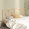 vidaXL - Hoofdbord - 186x4x100 - cm - massief - grenenhout