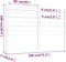 vidaXL - Hoofdbord - 186x4x100 - cm - massief - grenenhout - zwart