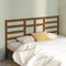 vidaXL - Hoofdbord - 186x4x104 - cm - massief - grenenhout - honingbruin