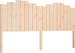 vidaXL - Hoofdbord - 186x4x110 - cm - massief - grenenhout