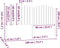 vidaXL - Hoofdbord - 186x4x110 - cm - massief - grenenhout