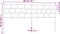 vidaXL - Hoofdbord - 193 - cm - metaal - wit