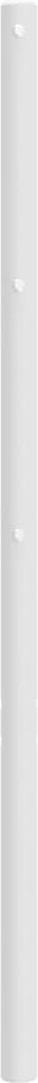 vidaXL - Hoofdbord - 193 - cm - metaal - wit