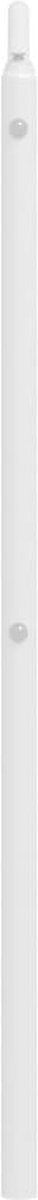 vidaXL - Hoofdbord - 193 - cm - metaal - wit