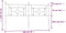 vidaXL - Hoofdbord - 193 - cm - metaal - zwart
