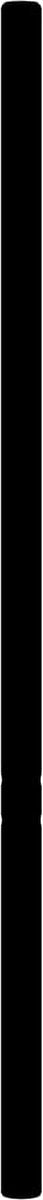 vidaXL - Hoofdbord - 193 - cm - metaal - zwart
