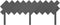 vidaXL - Hoofdbord - 196x3x80,5 - cm - massief - grenenhout - grijs