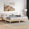 vidaXL - Hoofdbord - 200 - cm - massief - grenenhout