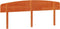 vidaXL - Hoofdbord - 200 - cm - massief - grenenhout - wasbruin