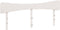 vidaXL - Hoofdbord - 200 - cm - massief - grenenhout - wit