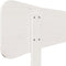vidaXL - Hoofdbord - 200 - cm - massief - grenenhout - wit