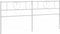 vidaXL - Hoofdbord - 200 - cm - metaal - wit
