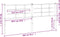 vidaXL - Hoofdbord - 200 - cm - metaal - wit