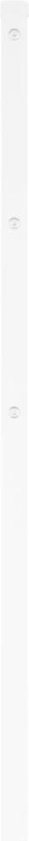 vidaXL - Hoofdbord - 200 - cm - metaal - wit