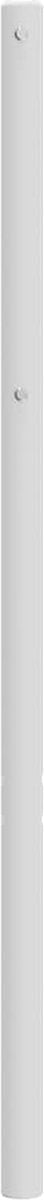 vidaXL - Hoofdbord - 200 - cm - metaal - wit