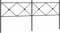 vidaXL - Hoofdbord - 200 - cm - metaal - zwart
