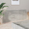 vidaXL - Hoofdbord - 200x1,5x80 - cm - bewerkt - hout - betongrijs