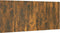 vidaXL - Hoofdbord - 200x1,5x80 - cm - bewerkt - hout - gerookt - eikenkleurig