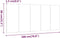 vidaXL - Hoofdbord - 200x1,5x80 - cm - bewerkt - hout - grijs - sonoma - eikenkleurig