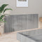 vidaXL - Hoofdbord - 200x1,5x80 - cm - bewerkt - hout - grijs - sonoma - eikenkleurig