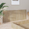 vidaXL - Hoofdbord - 200x1,5x80 - cm - bewerkt - hout - sonoma - eikenkleurig