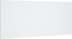 vidaXL - Hoofdbord - 200x1,5x80 - cm - bewerkt - hout - wit