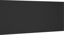 vidaXL - Hoofdbord - 200x1,5x80 - cm - bewerkt - hout - zwart