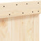 vidaXL - Hoofdbord - 200x104 - cm - massief - grenenhout
