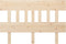 vidaXL - Hoofdbord - 203,5x3x81 - cm - massief - grenenhout