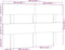 vidaXL - Hoofdbord - 204x3x81 - cm - massief - grenenhout - grijs