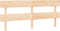 vidaXL - Hoofdbord - 204x3x81 - cm - massief - grenenhout