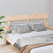 vidaXL - Hoofdbord - 204x3x81 - cm - massief - grenenhout