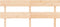 vidaXL - Hoofdbord - 204x3x81 - cm - massief - grenenhout