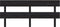 vidaXL - Hoofdbord - 204x3x81 - cm - massief - grenenhout - zwart