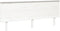 vidaXL - Hoofdbord - 204x6x82,5 - cm - massief - grenenhout - wit