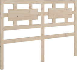 vidaXL - Hoofdbord - 205,5x4x100 - cm - massief - grenenhout
