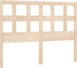 vidaXL - Hoofdbord - 205,5x4x100 - cm - massief - grenenhout