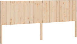 vidaXL - Hoofdbord - 205,5x4x100 - cm - massief - grenenhout