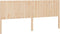 vidaXL - Hoofdbord - 205,5x4x100 - cm - massief - grenenhout
