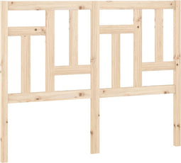 vidaXL - Hoofdbord - 205,5x4x100 - cm - massief - grenenhout