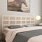 vidaXL - Hoofdbord - 205,5x4x100 - cm - massief - grenenhout