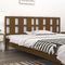vidaXL - Hoofdbord - 205,5x4x100 - cm - massief - grenenhout - honingbruin