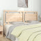 vidaXL - Hoofdbord - 205,5x4x100 - cm - massief - grenenhout