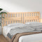 vidaXL - Hoofdbord - 205,5x4x100 - cm - massief - grenenhout