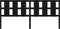 vidaXL - Hoofdbord - 205,5x4x100 - cm - massief - grenenhout - zwart