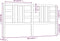 vidaXL - Hoofdbord - 206x4x100 - cm - massief - grenenhout - grijs