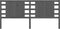 vidaXL - Hoofdbord - 206x4x100 - cm - massief - grenenhout - grijs