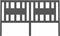 vidaXL - Hoofdbord - 206x4x100 - cm - massief - grenenhout - grijs