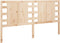 vidaXL - Hoofdbord - 206x4x100 - cm - massief - grenenhout